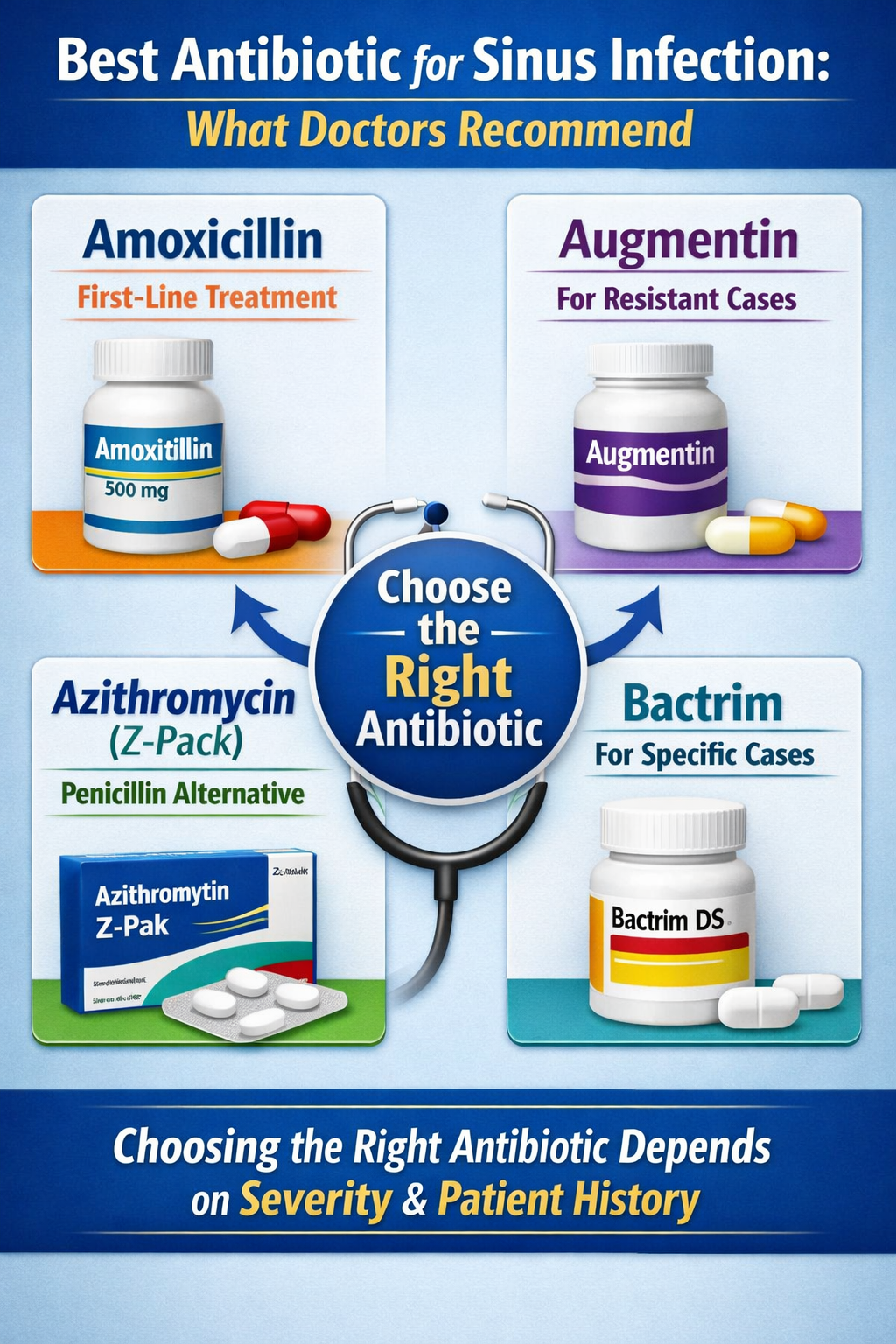 Best antibiotics for sinus infections