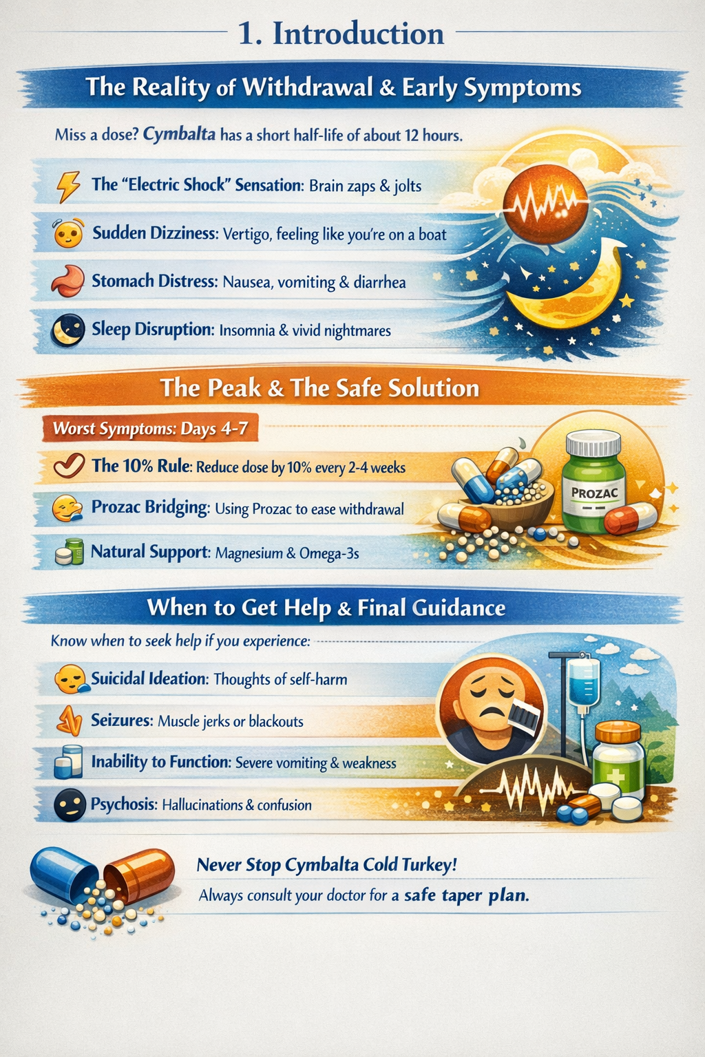 Cymbalta withdrawal: key facts and guidance