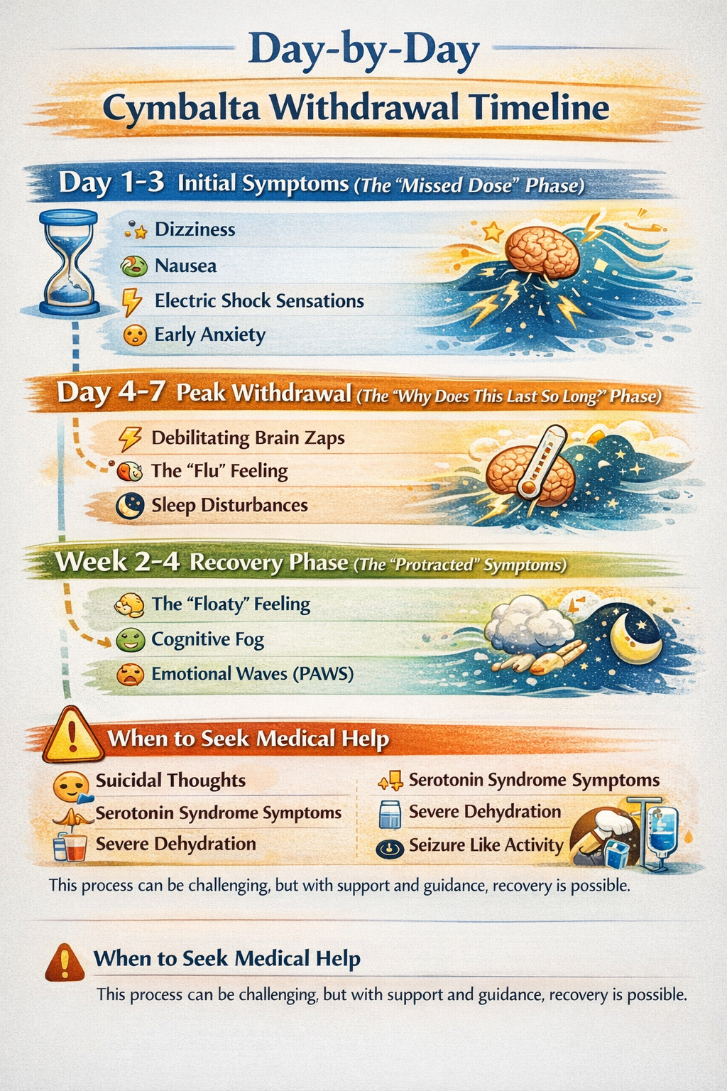 Cymbalta withdrawal: a day-by-day guide